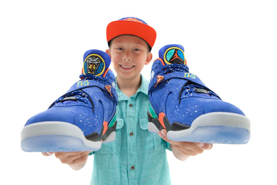 The Air Jordan 8 Retro Doernbecher Hip Hop Lately