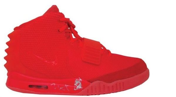 Autographed Yeezy II 'Red Octobers' To Be Auctioned Off