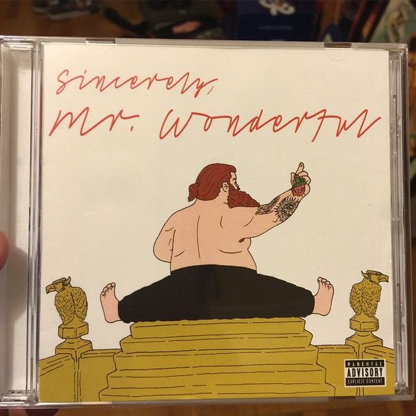 Action Bronson's 'Mr. Wonderful' Album Cover