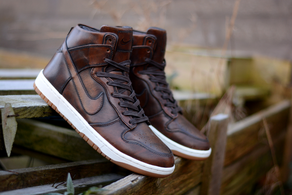 Nike Dunk Lux High "Burnished Leather"