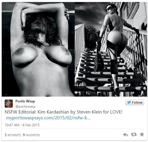 Kardashian Love Nude