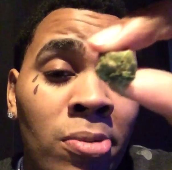 Now Kevin Gates Is Eating Weed Hip Hop Lately 8464