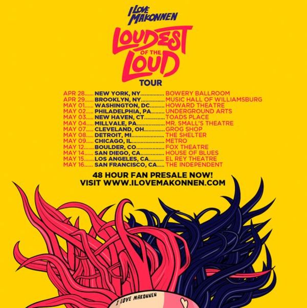 iLoveMakkonen Announces 'Loudest Of The Loud' Tour Dates