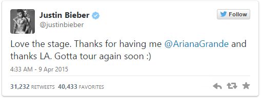 Big Sean Tweets About Justin Bieber After Ariana Grande Hug