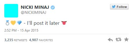 Nicki engaged