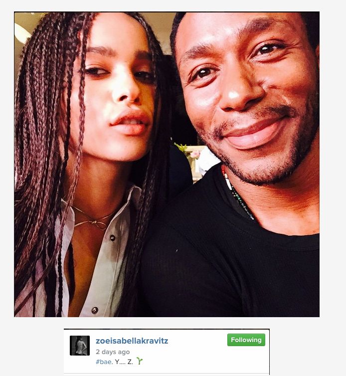 🕯🕯🕯 on X: Zoe kravitz and yasiin bey, I'd love to know what they're  talking about  / X