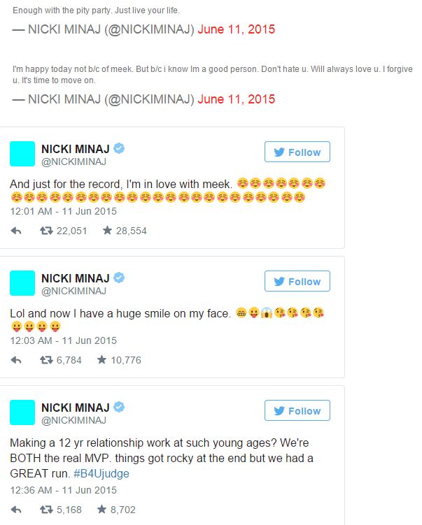 Nicki Tweet 2