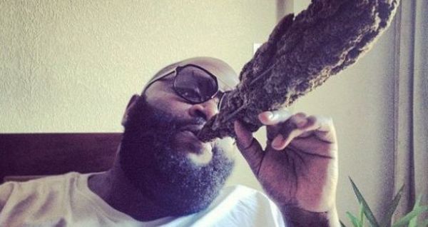Rick Ross Got Busted For Smoking Buds In His Bentley