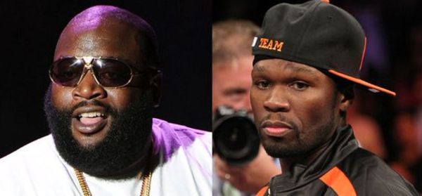 Rick Ross Mocks 50 Cent's Financial Woes On 'Wing Stop' Remix