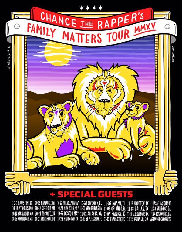 Chance The Rapper Announces 'Family Matters' Tour