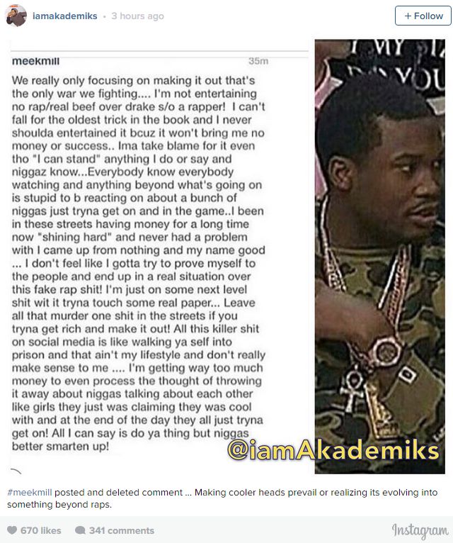 Meek done