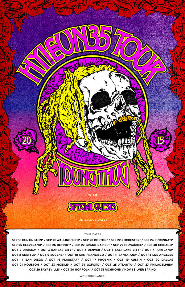 Young Thug Announces 'Hy!£UN35' Tour