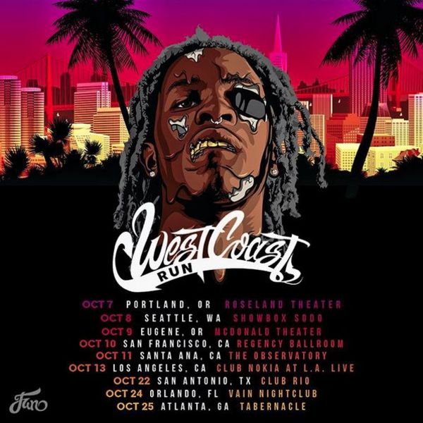 Young Thug Shares West Coast Tour Dates