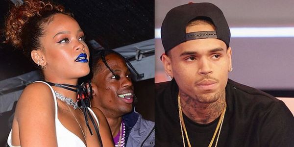 Chris Brown Slings Instagram Poop At Travis Scott