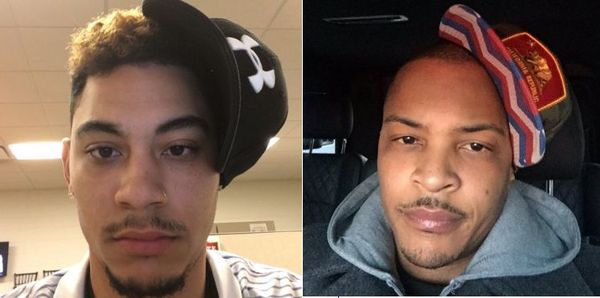 T.I. Responds To A Fan's "Anti-Gravity Hat Challenge" on Twitter