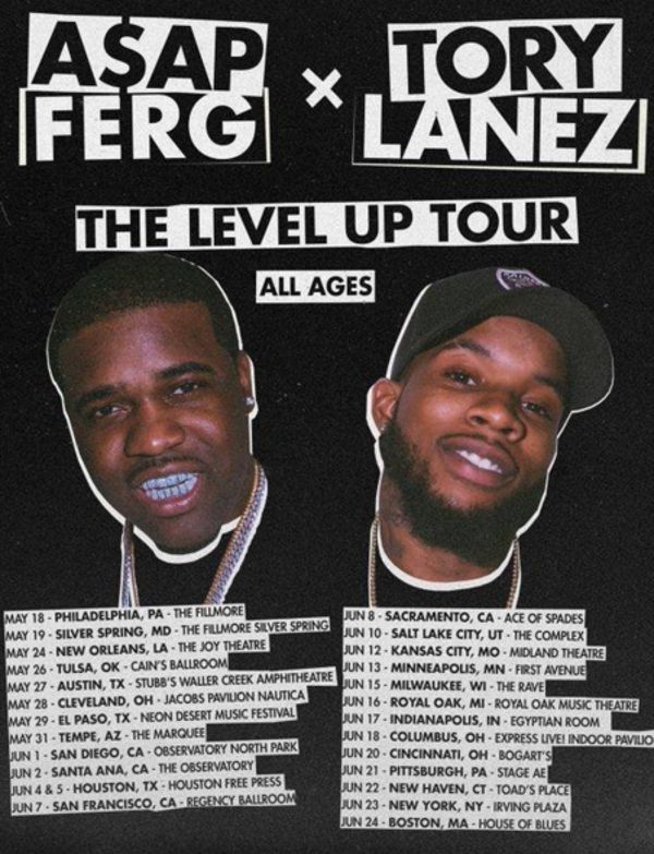 A$AP Ferg & Tory Lanez Are Going On Tour