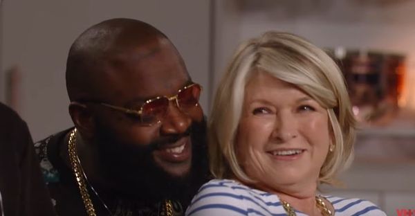 Rick Ross Makes A Play For Martha Stewart On 'Martha & Snoop’s Potluck Dinner Party'