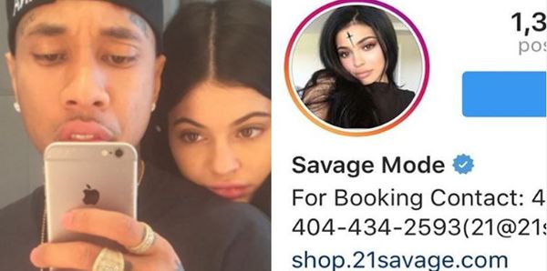 21 Savage Keeps Trolling Tyga Over Kylie Jenner