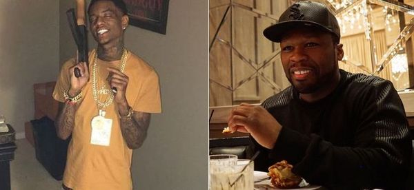 Soulja Boy Points The Draco At 50 Cent