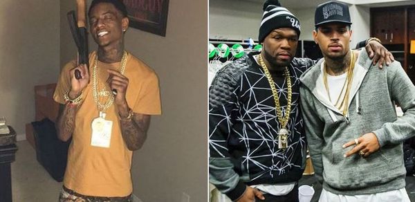 Soulja Boy Smacks 50 Cent & Chris Brown With 'Hit Em With The Draco'