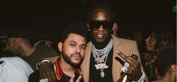 Young Thug And The Weeknd Have Something Cooking
