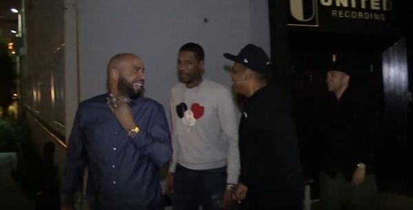 Jay Z Leaves The Studio With Young Guru, New Album Coming?