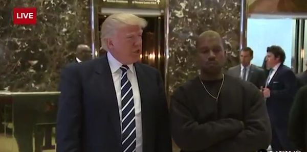 Kim Kardashian Defends Kanye's Love Of Trump