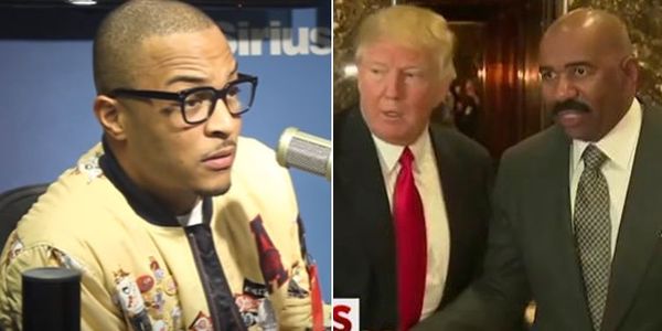 T.I., Responds To Steve Harvey After Being Called Out For Donald Trump Diss