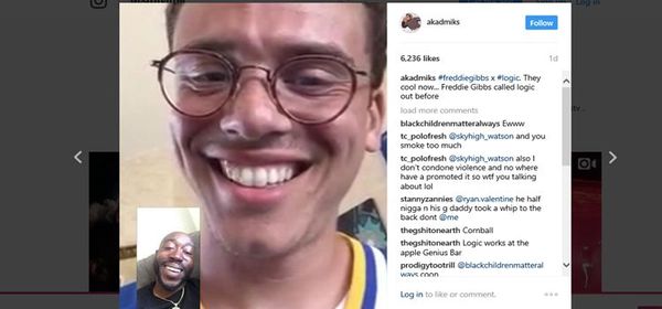 Freddie Gibbs And Logic End Album Cover Feud