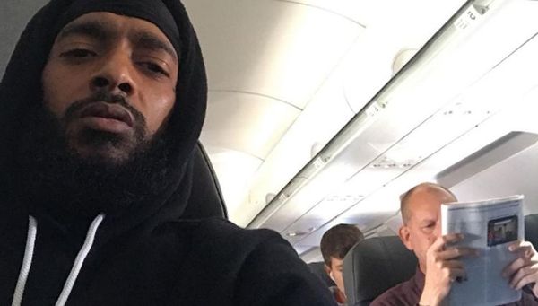 Nipsey Hussle Confronts Airline Passenger Over Music