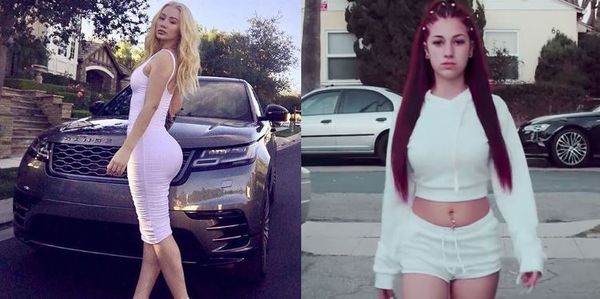 Watch Bhad Bhabie Throw A Drink At Iggy Azalea