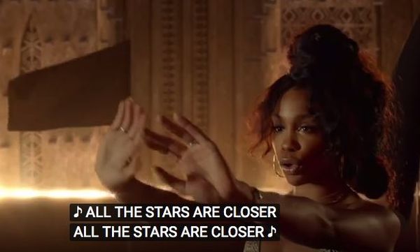 Kendrick Lamar & SZA Make A Video For "All The Stars"