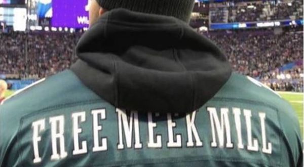 Meek Mill Celebrates Philadelphia Eagles' First Super Bowl Win