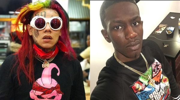 Tekashi 6ix9ine Chases Rapper Loccie Away at Summer Jam