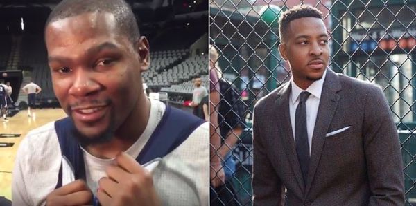 Kevin Durant And CJ McCollum Go Back On Forth On Twitter
