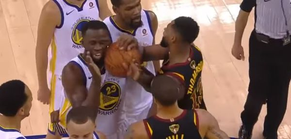 Draymond Green Reacts To Rumor That Tristan Thompson Punched His Face At Club