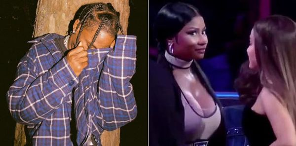 Ariana Grande Jokes About Travis Scott Stealing Her Number One Spot