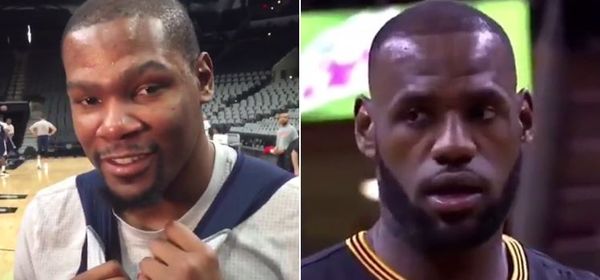Here's That Secret Lebron James & Kevin Durant Rap Track "It Ain't Easy"