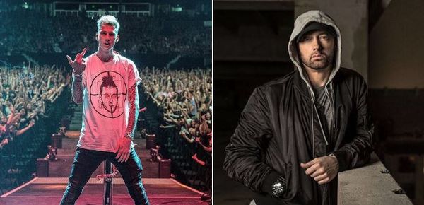 Machine Gun Kelly Taunts Eminem From Stage