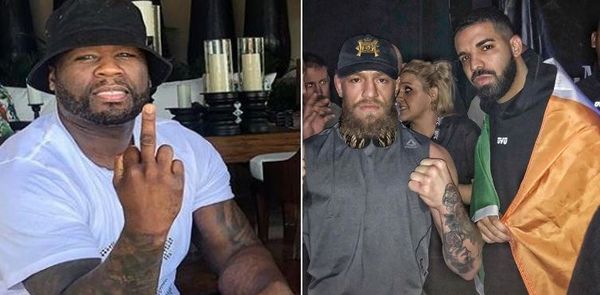 50 Cent Figures Out A Way To Troll Conor McGregor & Drake At The Same Time