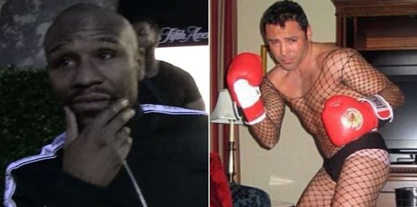 Floyd Mayweather Refuses To Acknowledge Oscar De la Hoya Is A Man