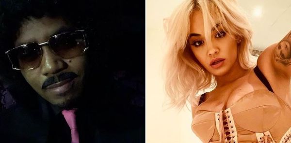 Nas & Rita Ora Dressed Up For Halloween