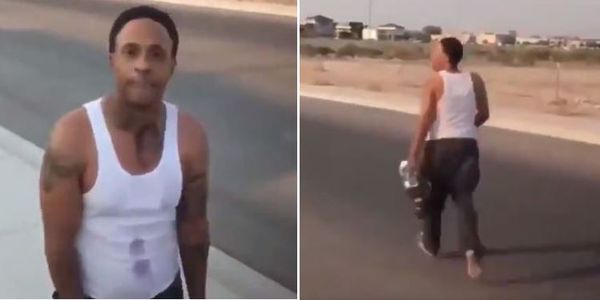 Orlando Brown Caught Wandering Around With No Shoes And Boxed Wine