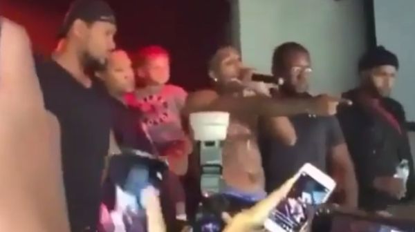 Watch NBA Youngboy Threaten Violence After Fans Throw Stuff On Stage