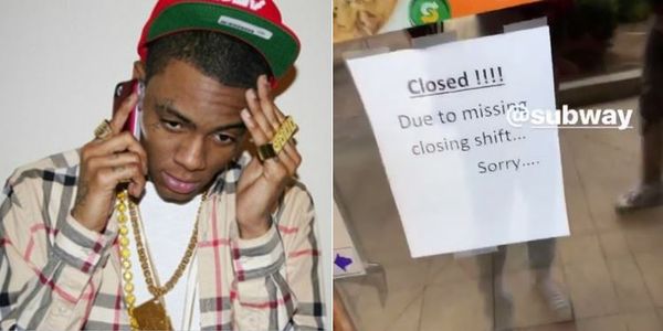 Watch Soulja Boy Learn His Subway Was Closed Because His Workers Didn't Show Up