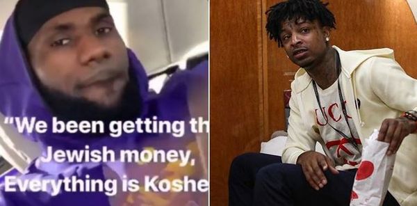 21 Savage & Lebron James Apologize For Lyric About Jewish People