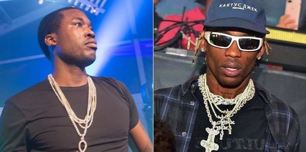 Meek Mill Isn't Happy with Travis Scott Doing Super Bowl Show With Maroon 5