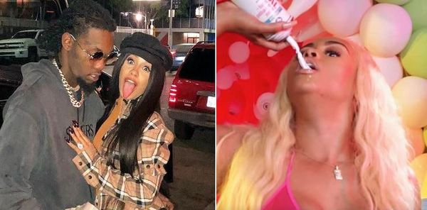 Offset's Side Chick Was In A Nicki Minaj-Tekashi 6ix9ine Video