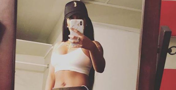K. Michelle Exposed her Breasts During NYE Celebration