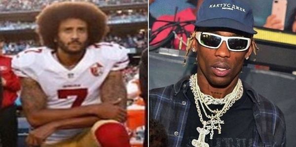 Travis Scott *Didn't* Get Colin Kaepernick's Approval For Super Bowl Halftime Show